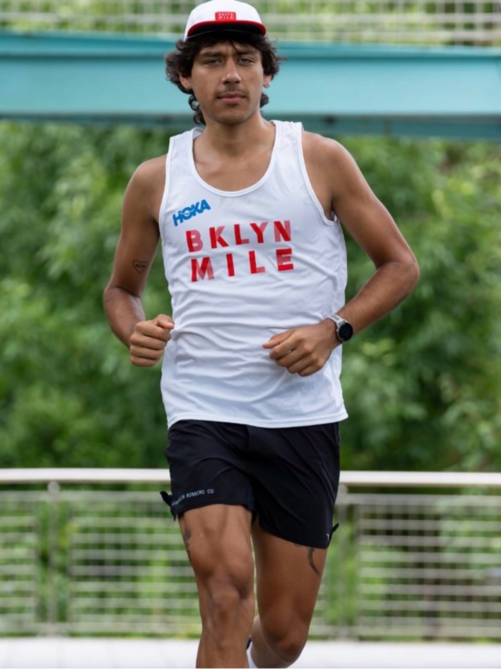 Hoka BKLYN MILE Limited Edition Boston Marathon 2024 Tank Top Running XL EUC